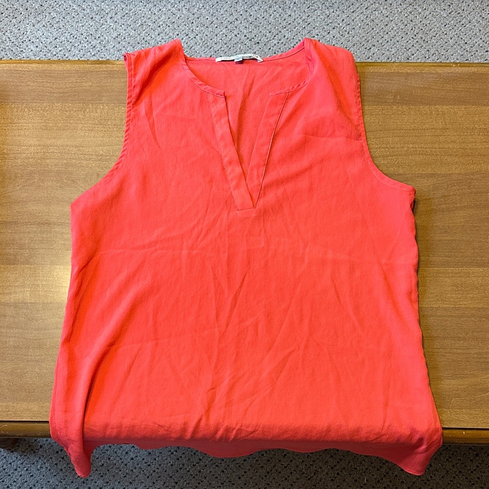 Collective Concepts Vibrant Coral Tank Top - Size Medium
